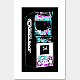 Omega Race Retro Arcade Game Posters and Art